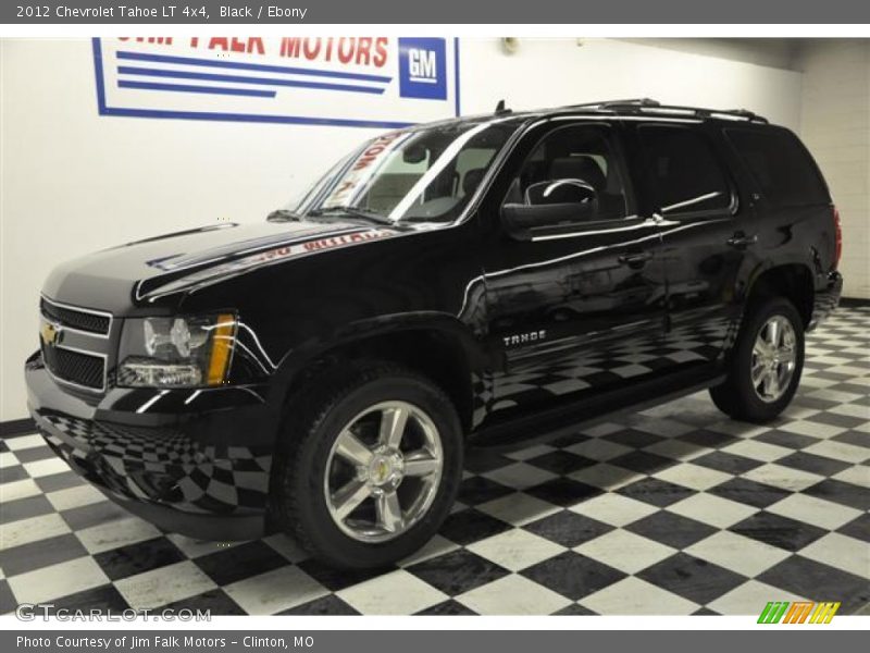 Black / Ebony 2012 Chevrolet Tahoe LT 4x4