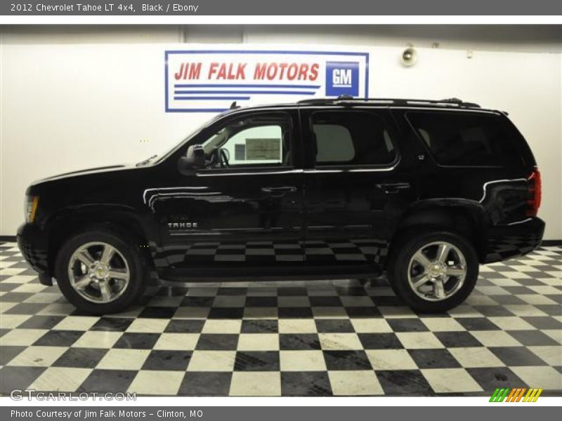 Black / Ebony 2012 Chevrolet Tahoe LT 4x4