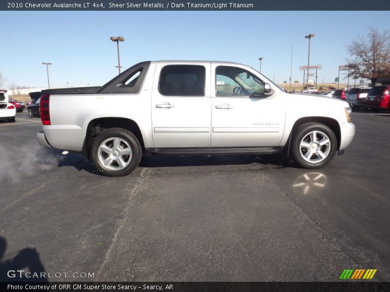  2010 Avalanche LT 4x4 Sheer Silver Metallic