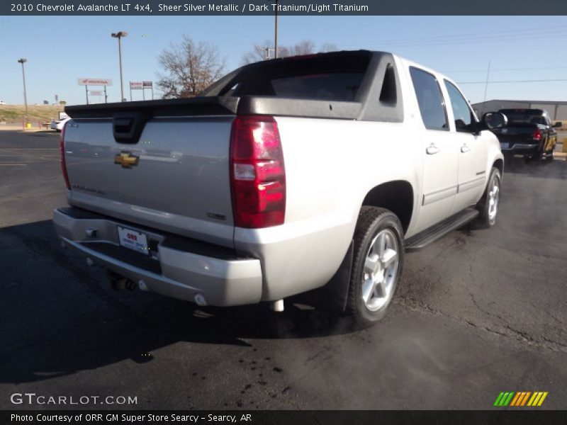 Sheer Silver Metallic / Dark Titanium/Light Titanium 2010 Chevrolet Avalanche LT 4x4