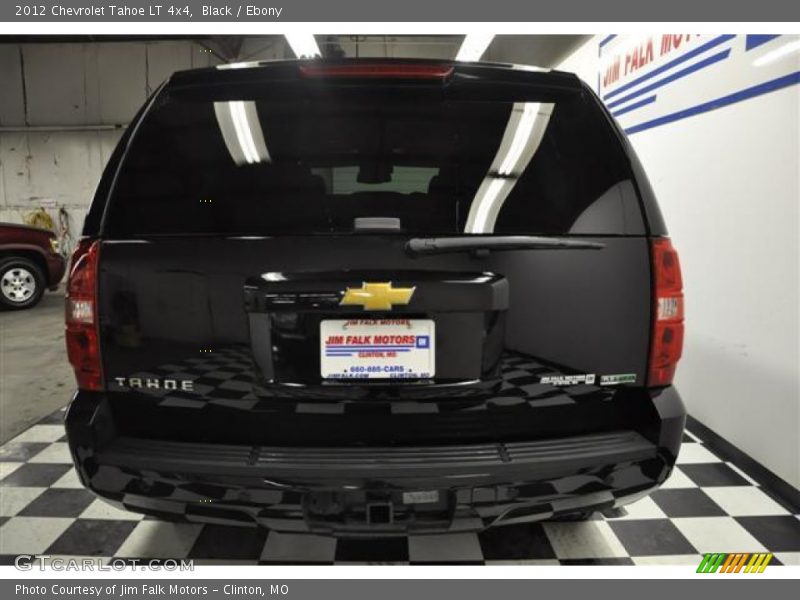 Black / Ebony 2012 Chevrolet Tahoe LT 4x4