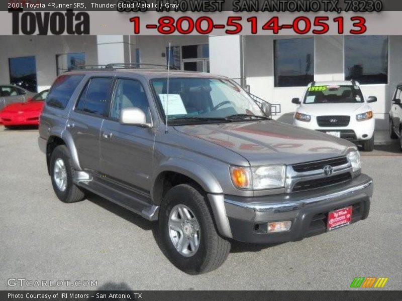 Thunder Cloud Metallic / Gray 2001 Toyota 4Runner SR5