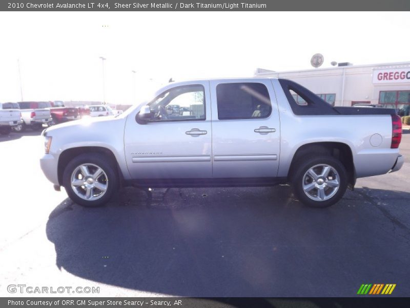 Sheer Silver Metallic / Dark Titanium/Light Titanium 2010 Chevrolet Avalanche LT 4x4