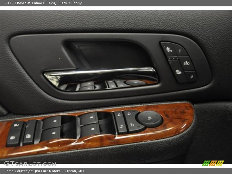 Black / Ebony 2012 Chevrolet Tahoe LT 4x4