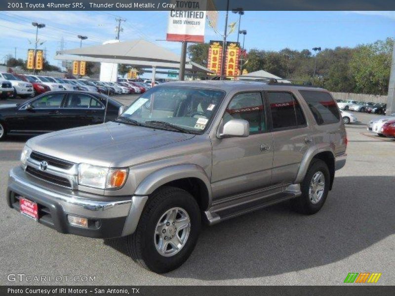 Thunder Cloud Metallic / Gray 2001 Toyota 4Runner SR5