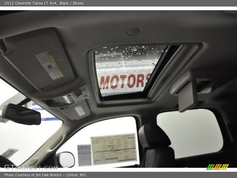 Black / Ebony 2012 Chevrolet Tahoe LT 4x4