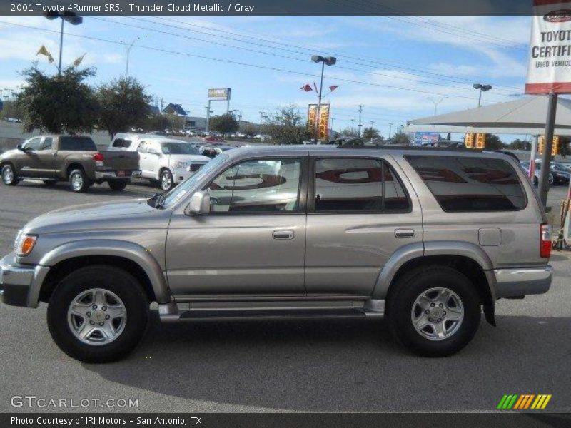 Thunder Cloud Metallic / Gray 2001 Toyota 4Runner SR5