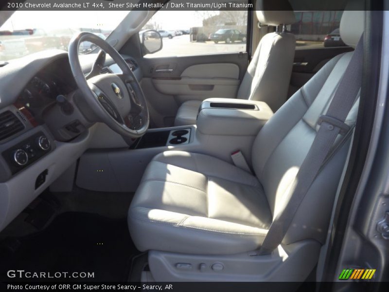Sheer Silver Metallic / Dark Titanium/Light Titanium 2010 Chevrolet Avalanche LT 4x4