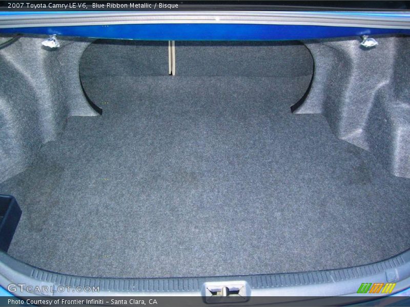 Blue Ribbon Metallic / Bisque 2007 Toyota Camry LE V6