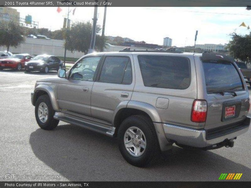 Thunder Cloud Metallic / Gray 2001 Toyota 4Runner SR5