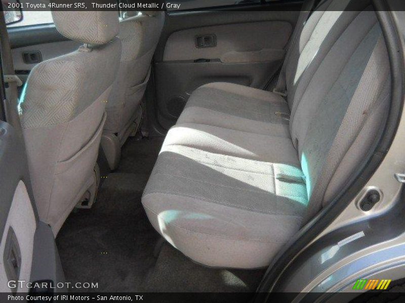 Thunder Cloud Metallic / Gray 2001 Toyota 4Runner SR5