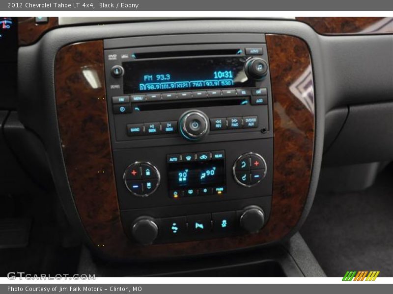 Controls of 2012 Tahoe LT 4x4