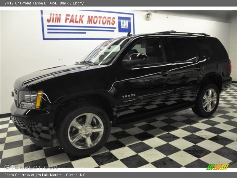 Black / Ebony 2012 Chevrolet Tahoe LT 4x4
