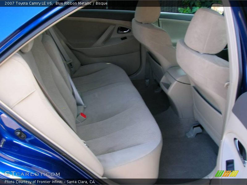 Blue Ribbon Metallic / Bisque 2007 Toyota Camry LE V6