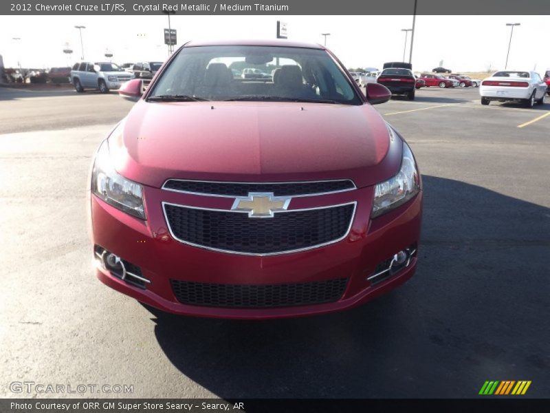 Crystal Red Metallic / Medium Titanium 2012 Chevrolet Cruze LT/RS