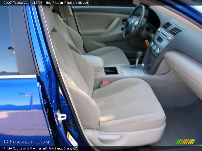 Blue Ribbon Metallic / Bisque 2007 Toyota Camry LE V6
