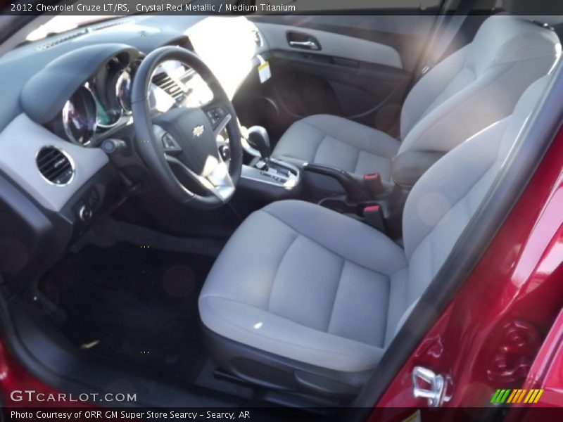 Crystal Red Metallic / Medium Titanium 2012 Chevrolet Cruze LT/RS