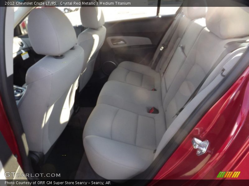 Crystal Red Metallic / Medium Titanium 2012 Chevrolet Cruze LT/RS