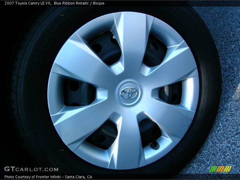 Blue Ribbon Metallic / Bisque 2007 Toyota Camry LE V6