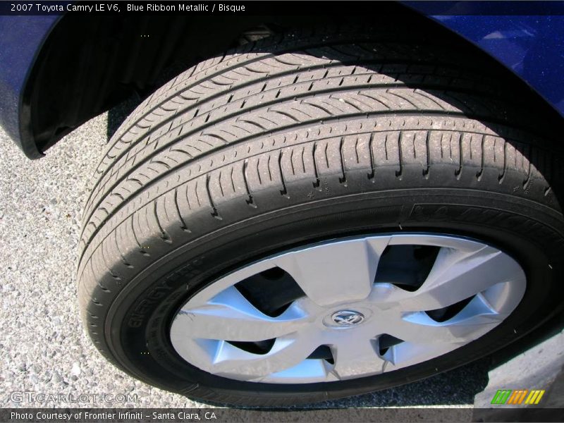 Blue Ribbon Metallic / Bisque 2007 Toyota Camry LE V6