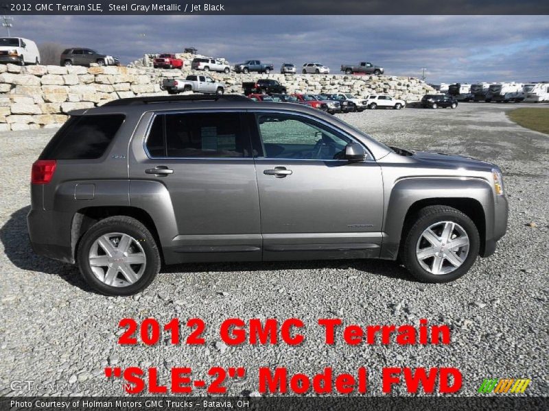 Steel Gray Metallic / Jet Black 2012 GMC Terrain SLE