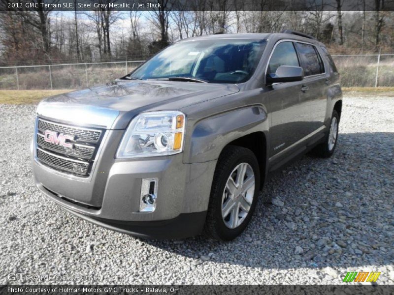Steel Gray Metallic / Jet Black 2012 GMC Terrain SLE
