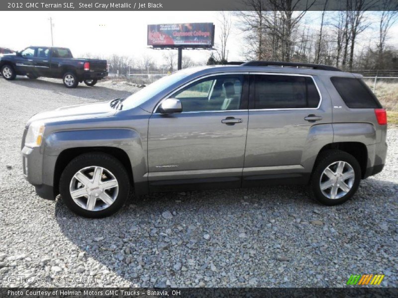Steel Gray Metallic / Jet Black 2012 GMC Terrain SLE