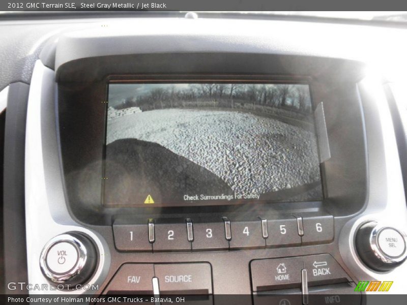 Steel Gray Metallic / Jet Black 2012 GMC Terrain SLE