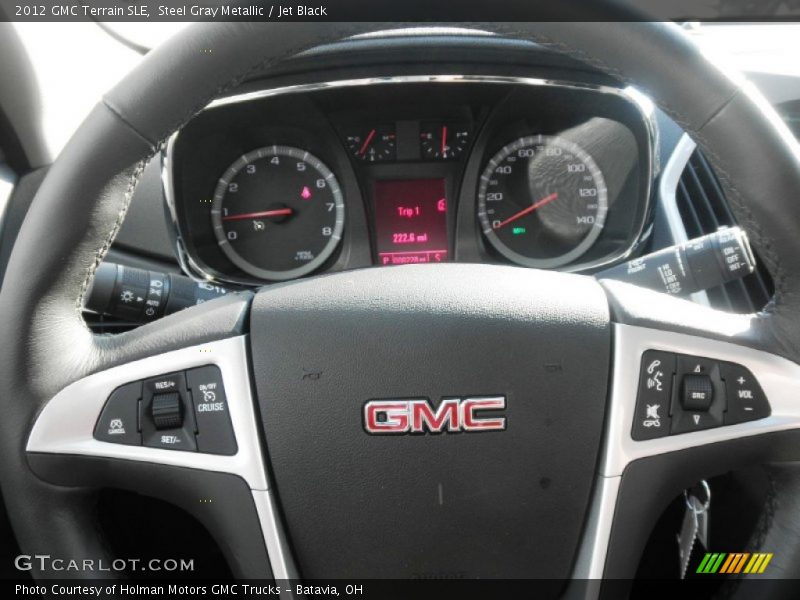 Steel Gray Metallic / Jet Black 2012 GMC Terrain SLE