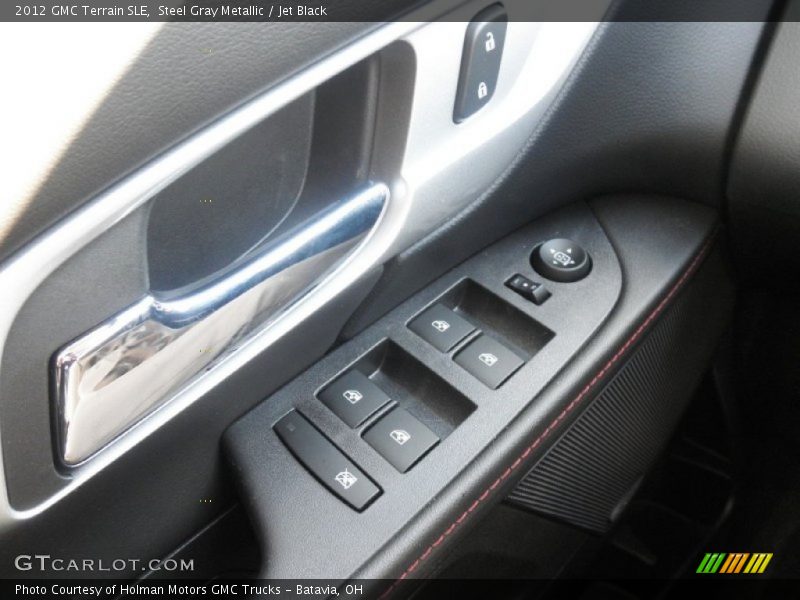 Steel Gray Metallic / Jet Black 2012 GMC Terrain SLE