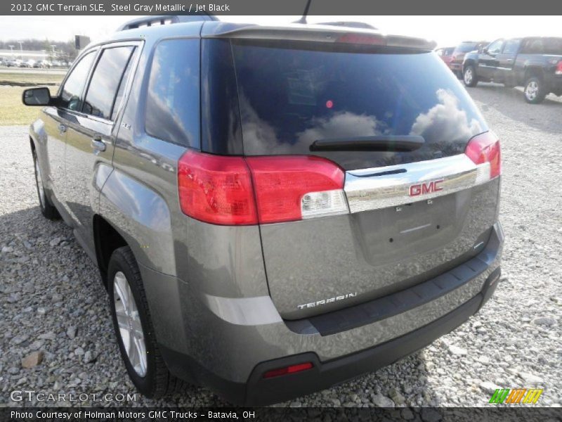 Steel Gray Metallic / Jet Black 2012 GMC Terrain SLE