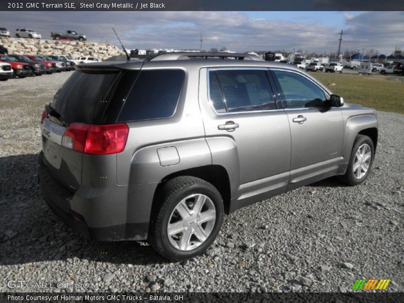 Steel Gray Metallic / Jet Black 2012 GMC Terrain SLE