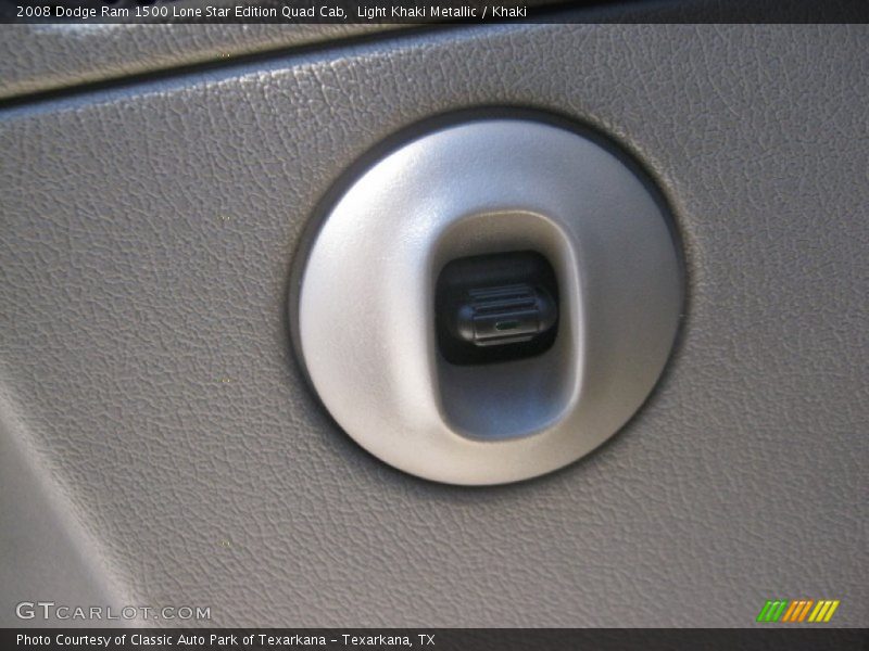 Light Khaki Metallic / Khaki 2008 Dodge Ram 1500 Lone Star Edition Quad Cab