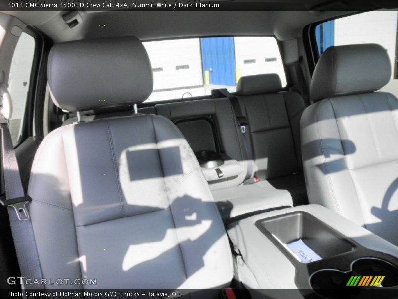 Summit White / Dark Titanium 2012 GMC Sierra 2500HD Crew Cab 4x4