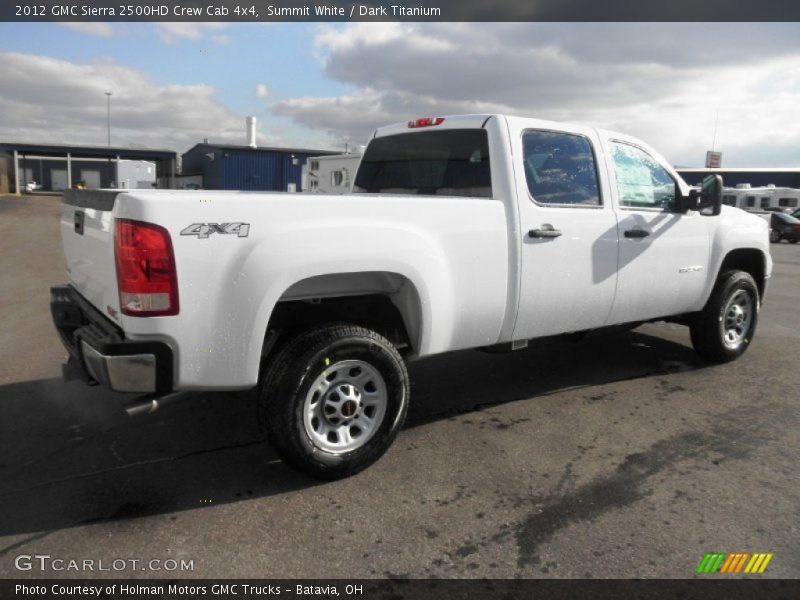  2012 Sierra 2500HD Crew Cab 4x4 Summit White