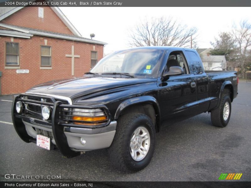 Black / Dark Slate Gray 2004 Dodge Dakota SLT Club Cab 4x4