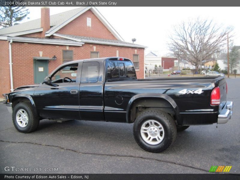 Black / Dark Slate Gray 2004 Dodge Dakota SLT Club Cab 4x4