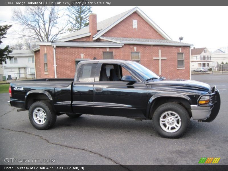 Black / Dark Slate Gray 2004 Dodge Dakota SLT Club Cab 4x4