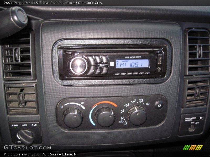 Black / Dark Slate Gray 2004 Dodge Dakota SLT Club Cab 4x4