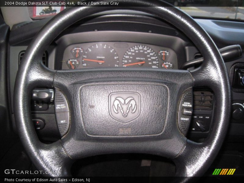 Black / Dark Slate Gray 2004 Dodge Dakota SLT Club Cab 4x4