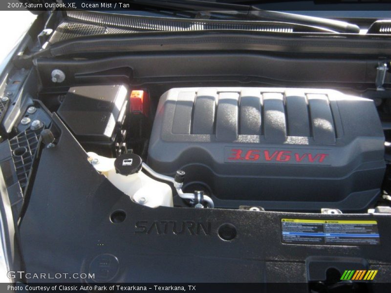 Ocean Mist / Tan 2007 Saturn Outlook XE