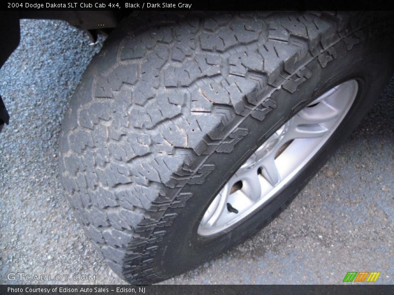 Black / Dark Slate Gray 2004 Dodge Dakota SLT Club Cab 4x4