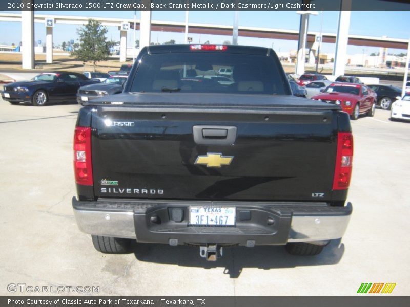 Black Granite Metallic / Dark Cashmere/Light Cashmere 2010 Chevrolet Silverado 1500 LTZ Crew Cab