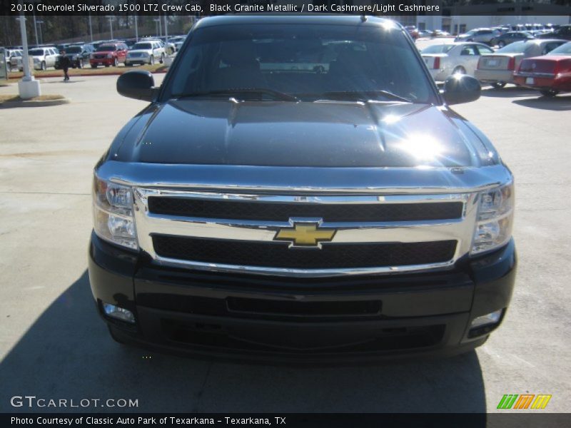 Black Granite Metallic / Dark Cashmere/Light Cashmere 2010 Chevrolet Silverado 1500 LTZ Crew Cab