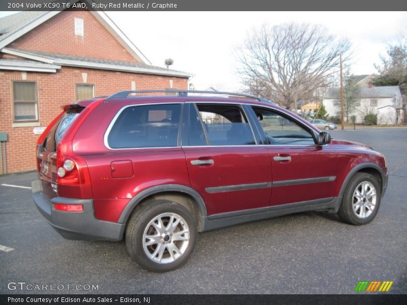 Ruby Red Metallic / Graphite 2004 Volvo XC90 T6 AWD