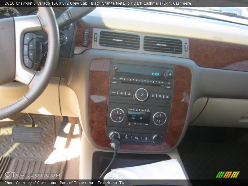 Black Granite Metallic / Dark Cashmere/Light Cashmere 2010 Chevrolet Silverado 1500 LTZ Crew Cab