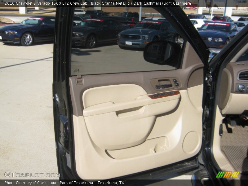 Black Granite Metallic / Dark Cashmere/Light Cashmere 2010 Chevrolet Silverado 1500 LTZ Crew Cab