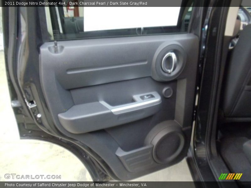 Dark Charcoal Pearl / Dark Slate Gray/Red 2011 Dodge Nitro Detonator 4x4