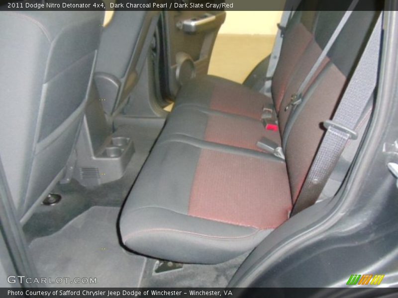 Dark Charcoal Pearl / Dark Slate Gray/Red 2011 Dodge Nitro Detonator 4x4