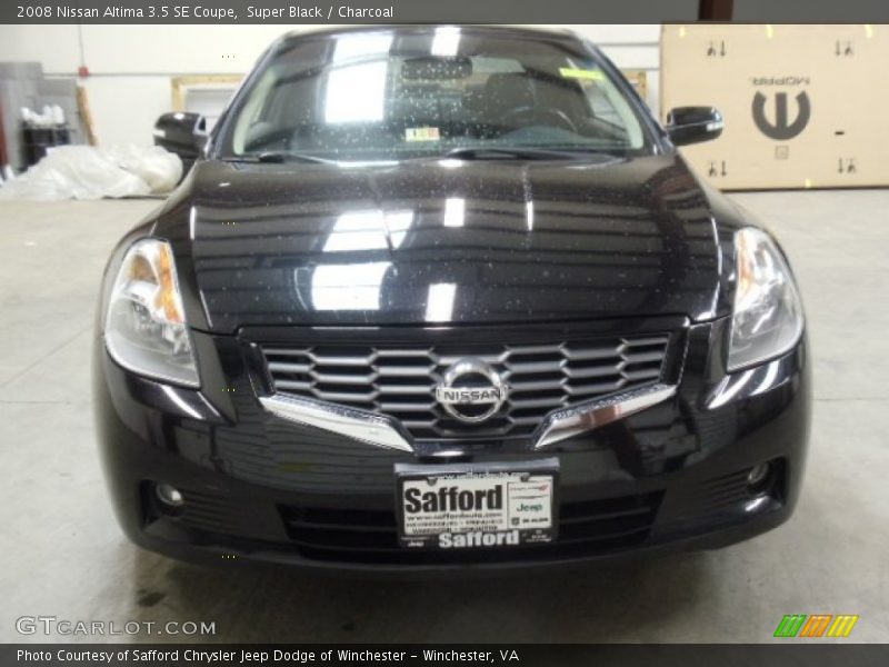 Super Black / Charcoal 2008 Nissan Altima 3.5 SE Coupe